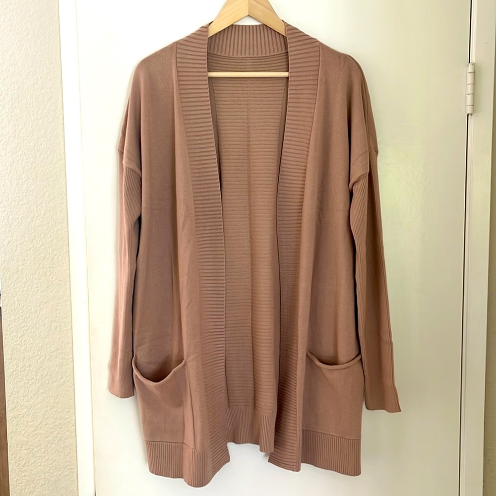 NWOT Knot Cardigan - Khaki - Women’s X-Large